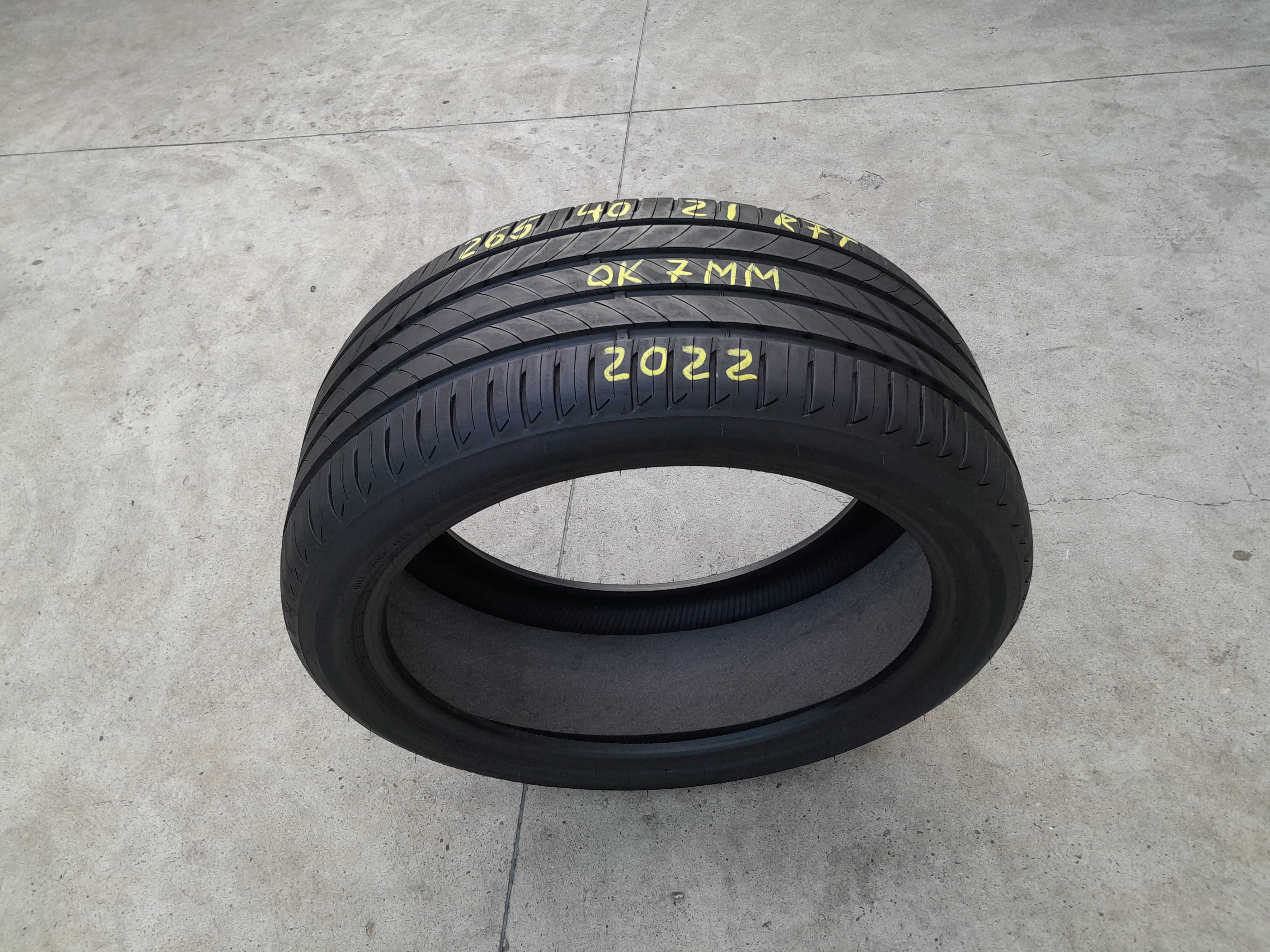 O anvelopa vara 265 40 21 bridgestone turanza T005 run flat 7 mm 2022