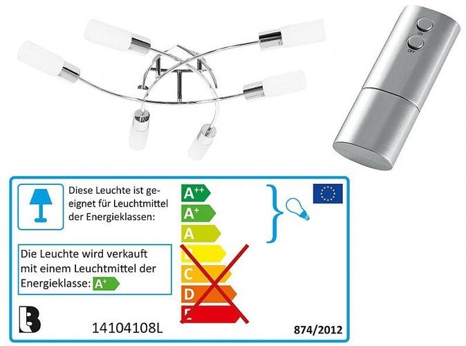 LED полилей с дистанционно управление - Германия