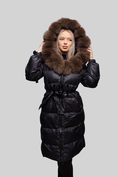 Geaca Lunga cu Blana Naturala