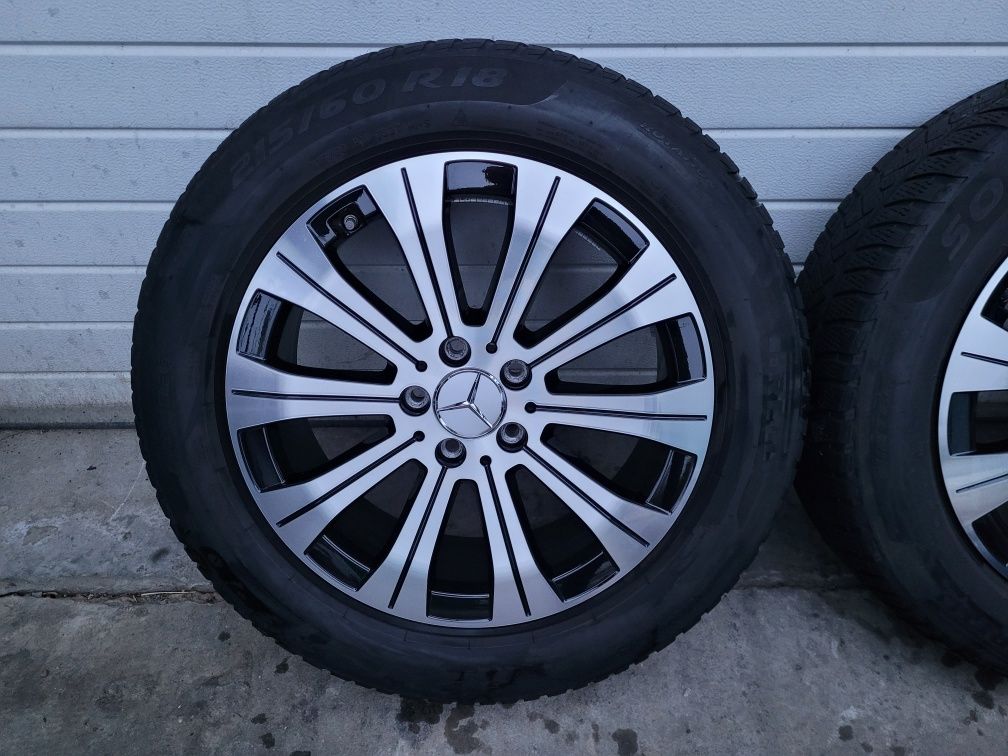 Jante aliaj originale Mercedes R18, anvelope Pirelli 215 60 18