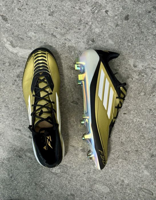 Ghete fotbal adidas F50 Messi Elite FG gold edition