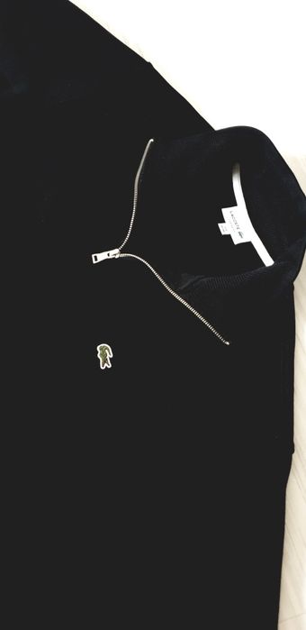 Lacoste Classic Fit  / 8 - 3XL НОВО! ОРИГИНАЛ! Мъжка Блуза с 3/4 Цип