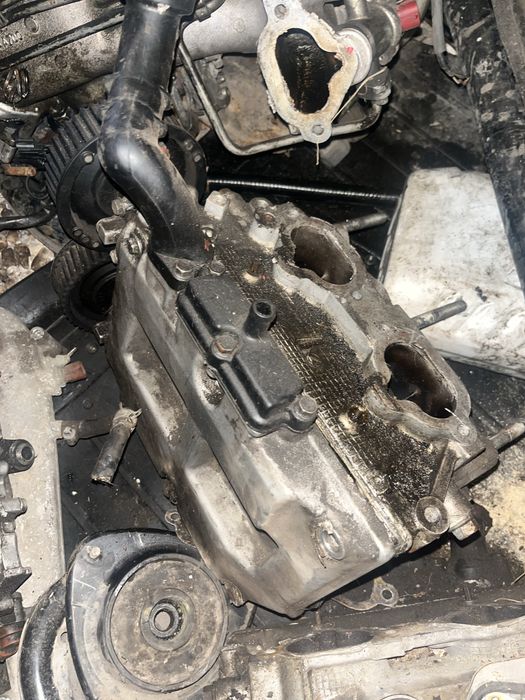 Гбц Subaru Legacy 2.0 и впускной коллектор с дроселем