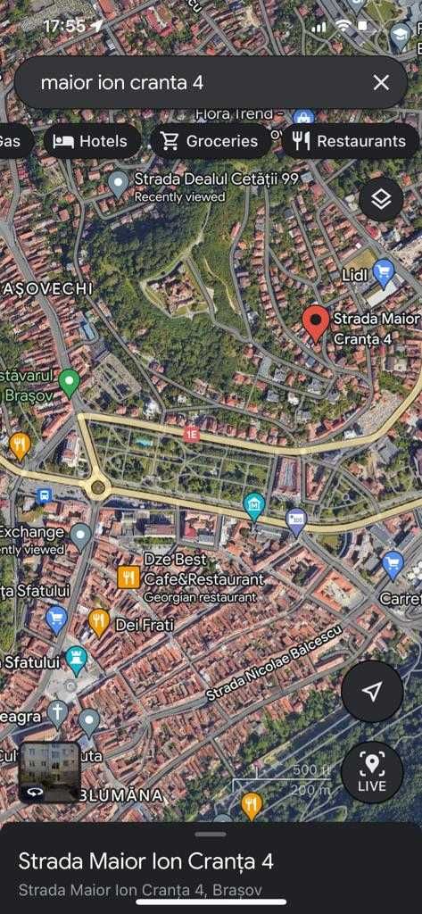 Vand apartament 3 camere Ultracentral Strada Maior Cranta ,Brasov