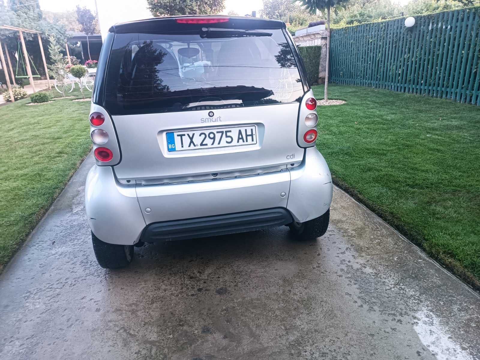 Лек автомобил Смарт Fortwo