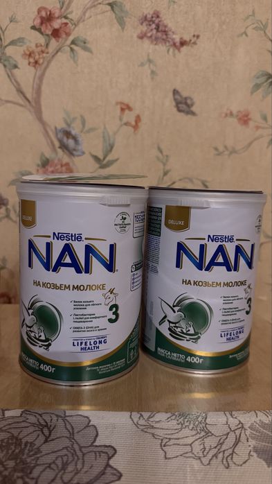 Детское молочко NAN Nestle на козьем молоке с 12 мес