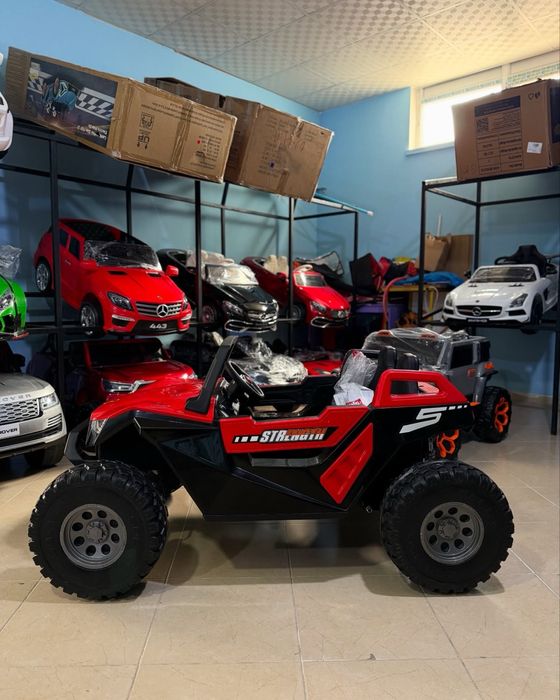 Yangi Monster Jeep 24V 4x4 | Yo’ltanlamas baggi 2 o’rindiqli va katta