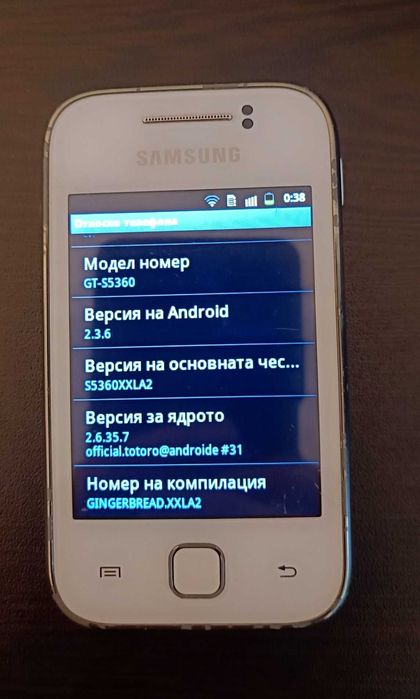 Samsung Galaxy Ace и Samsung Galaxy Y