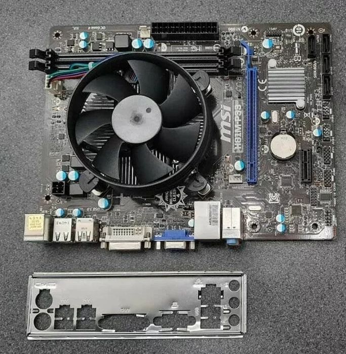 Комплект i3 4130, msi h81m-p33, озу 8gb 1600mh