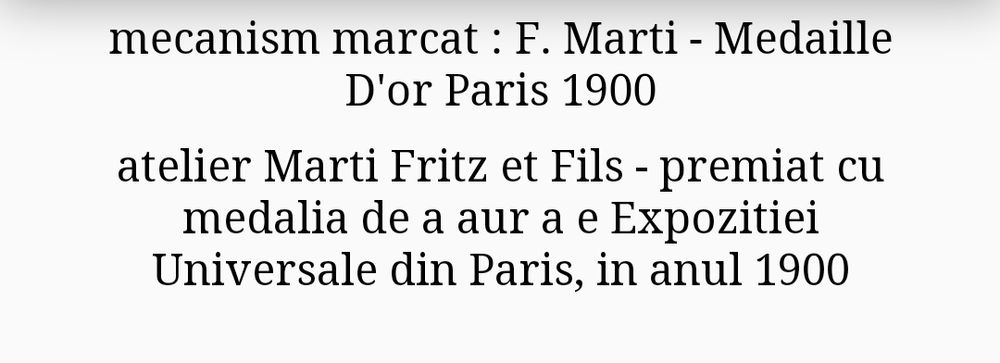 Ceas de șemineu Art Nouveau atelier Marti Fritz circa 1900 Franța.