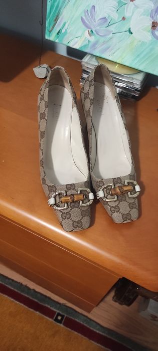 Обувки Gucci bamboo - оригинални