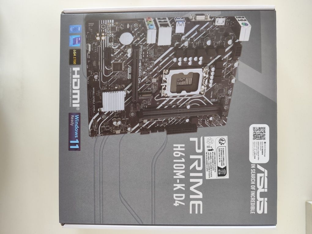 PRIME H610M-K D4 Дънна платка