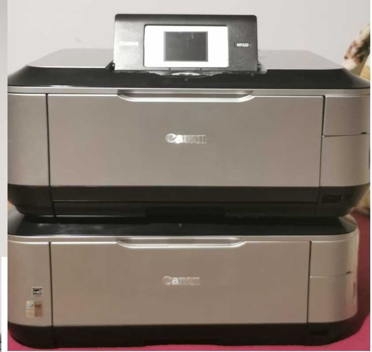2 Imprimante Canon MP630,cap printare, sursa, cartuse, reseter