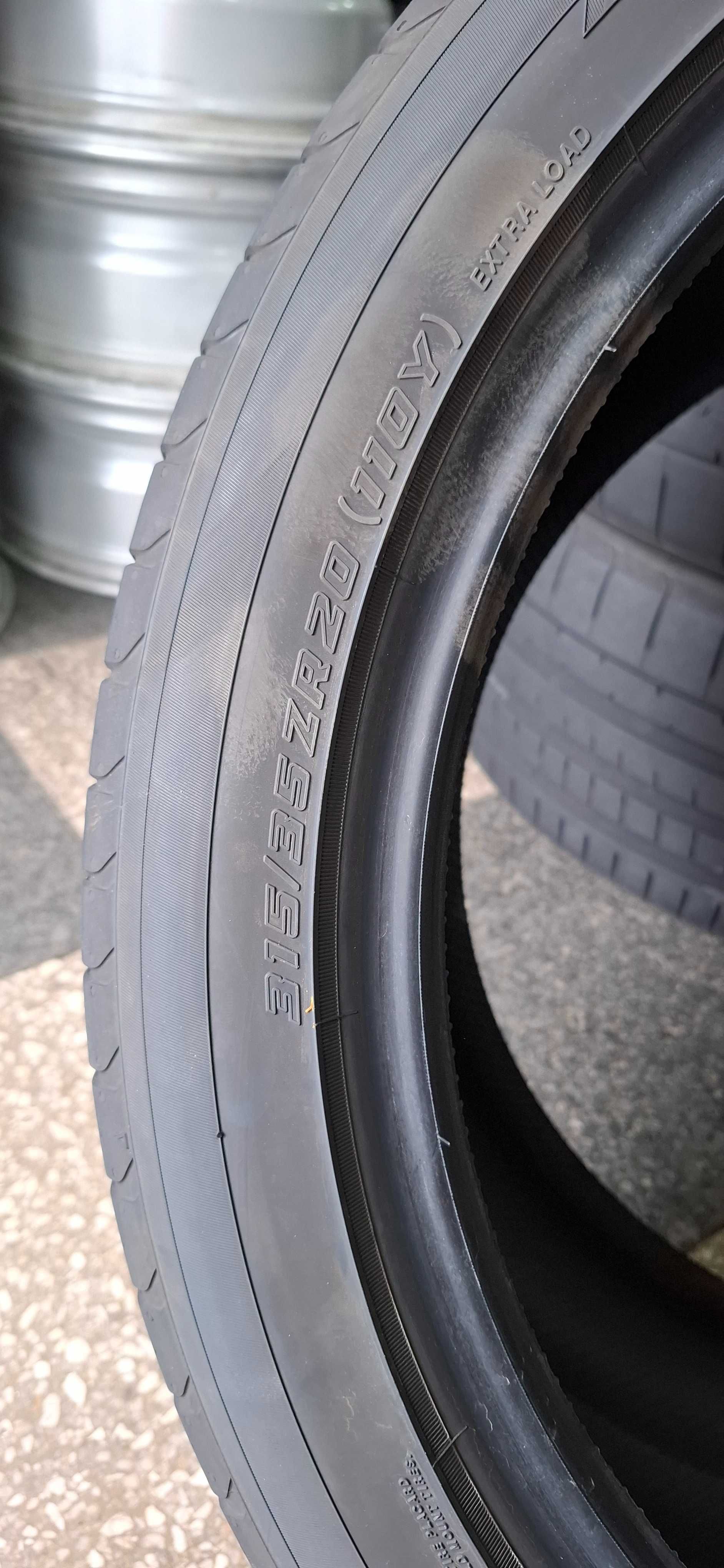 275/40/20-315/35/20 п-т Yokohama 6.5mm г-р,дот24г.Безплатен монтаж
