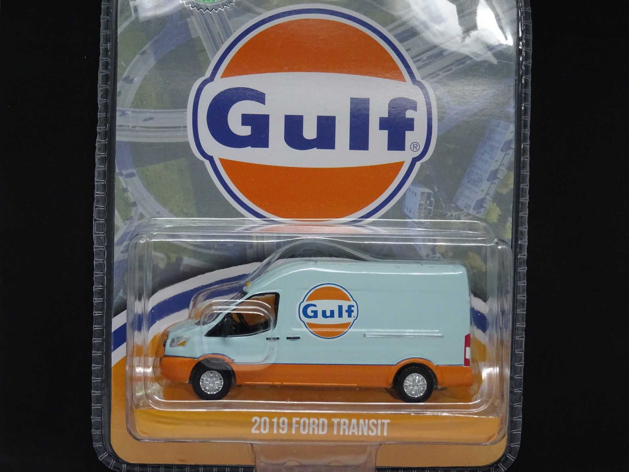 Macheta Greenlight 2019 Ford Transit Gulf 1:64