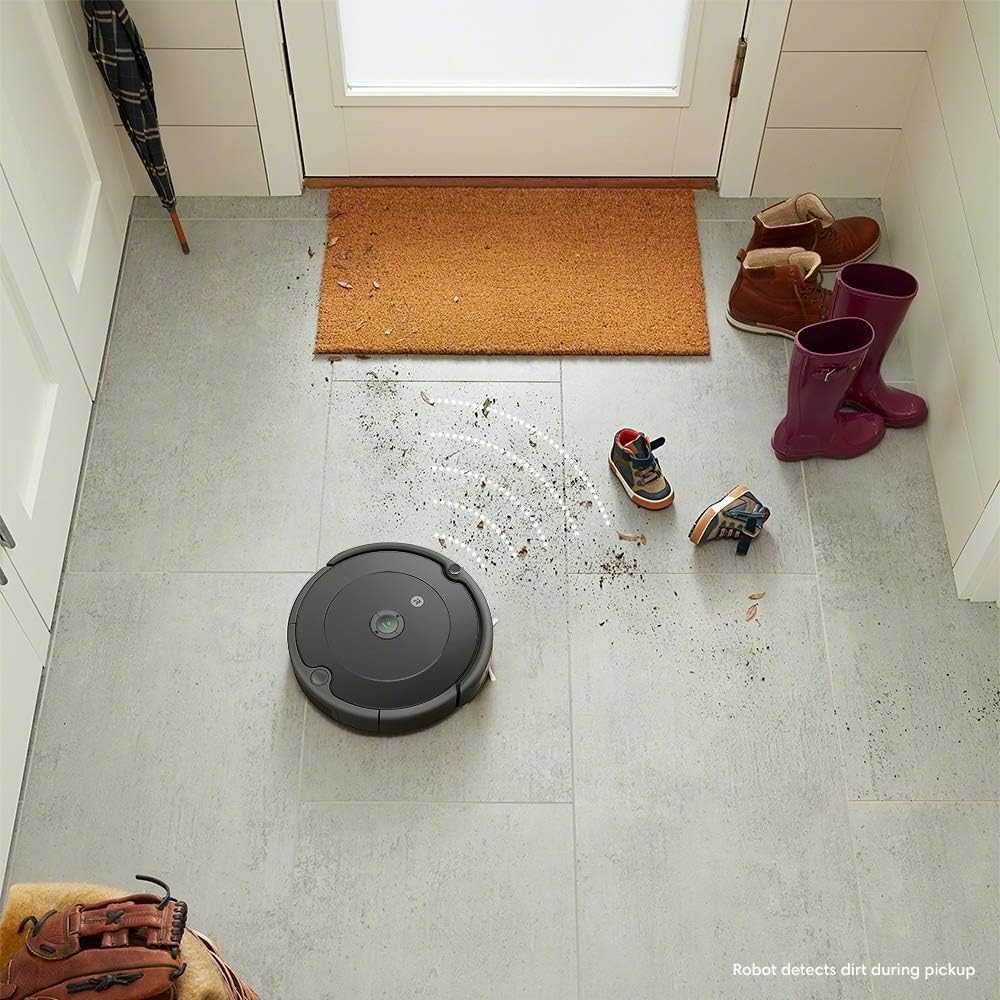 Прахосмукачка iRobot Roomba 692, 3-степенна система гласово управление