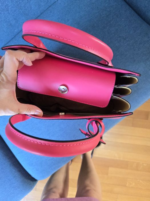 Чанта естествена кожа