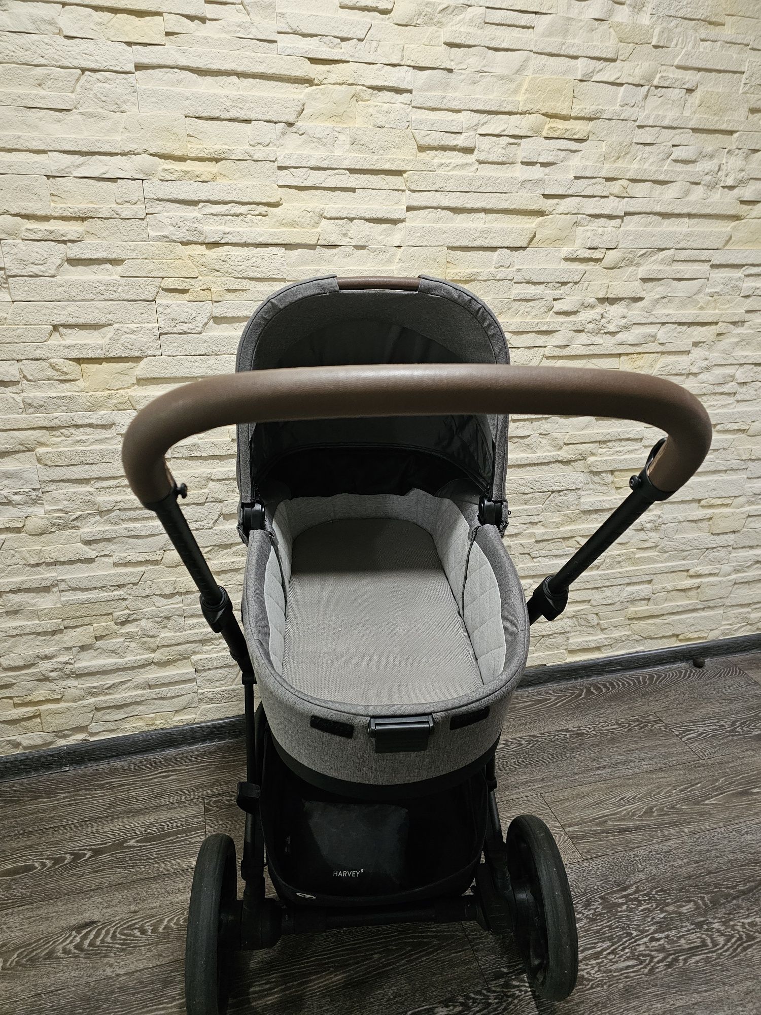 Комбинирана количка 2 в 1 Easywalker - Harvey 3, Exclusive Grey
