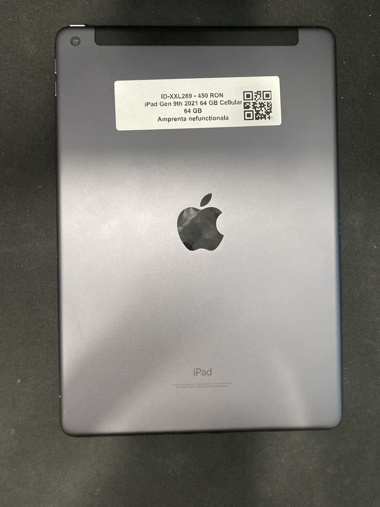 iPad 9th Gen 64GB Cellular ID-XXL289