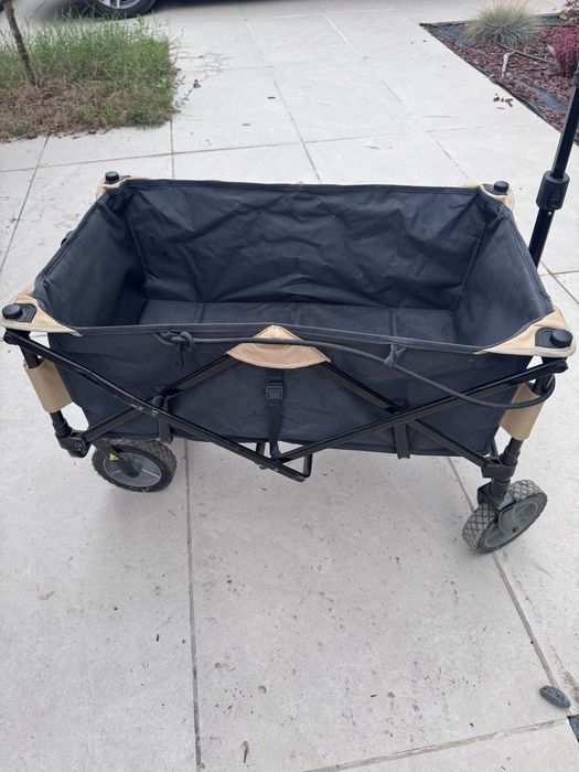 Cărucior pliabil quechua pentru transport copii/echipamente