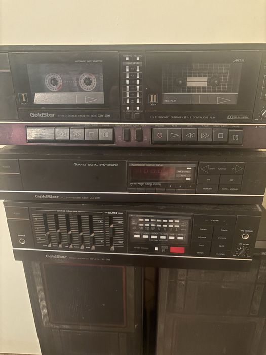 Vând sistem audio GOLDSTAR+boxe