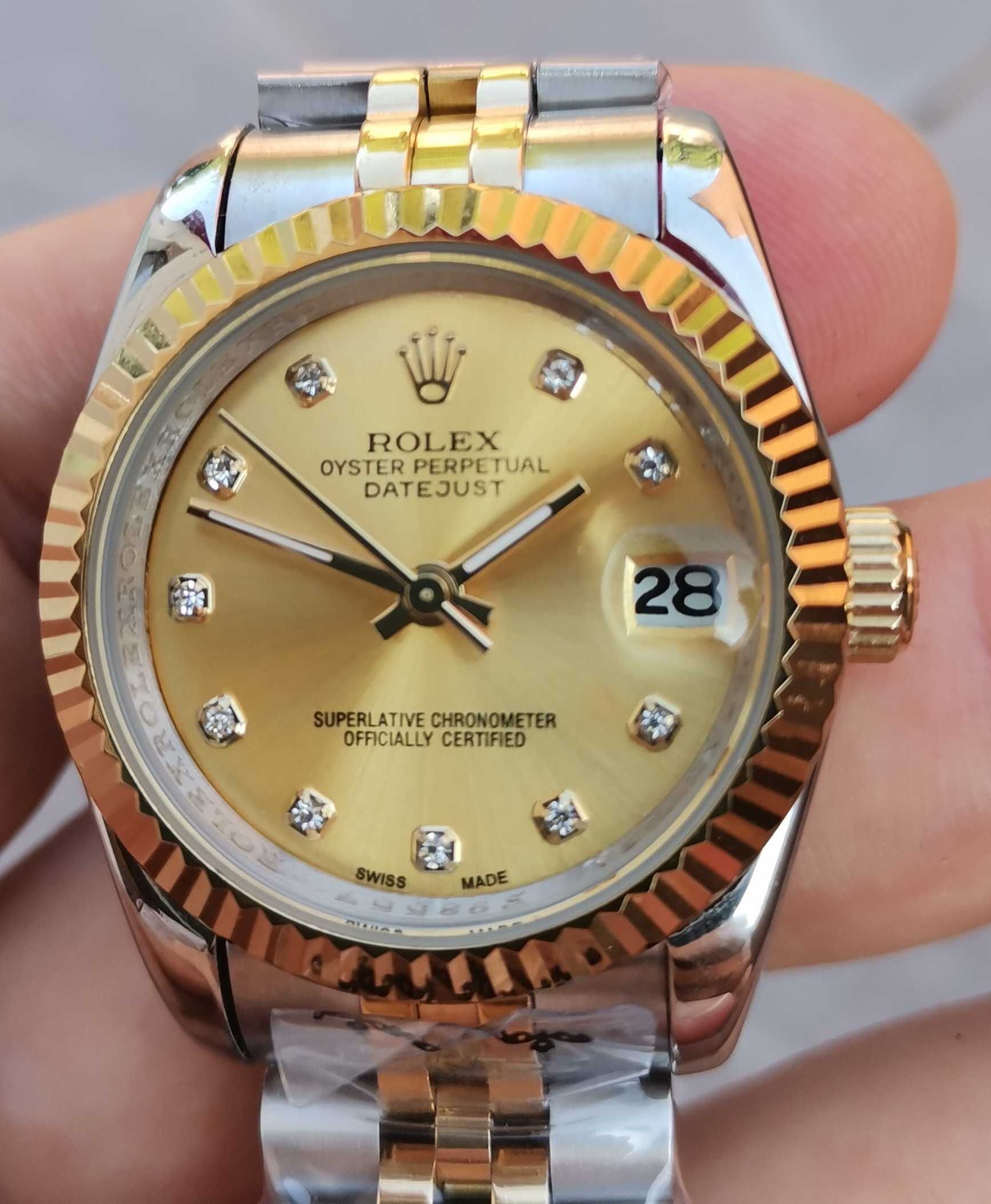 Rolex Lady Datejust Automatic geam Safir 31 mm