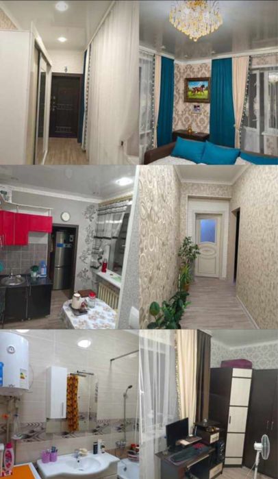 3-комная квартира в доме мастеров ул:Абая 33