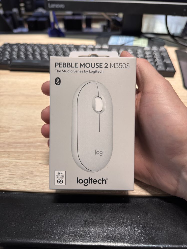 Мышь беспроводная Logitech Pebble m350s