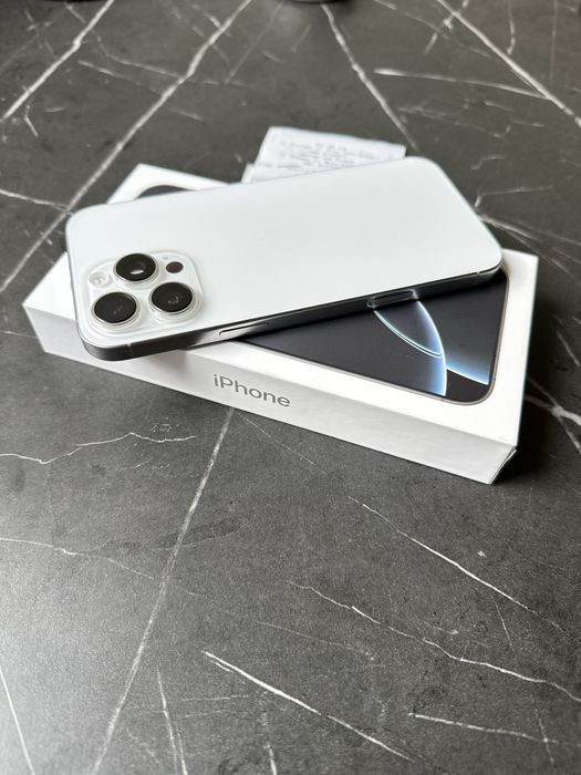 IPhone 16 Pro Max 256GB White ГАРАНЦИЯ