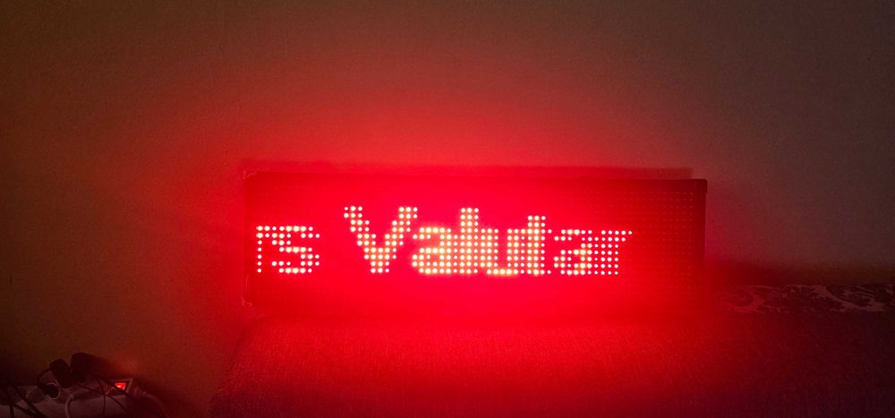 reclama led luminoasa programabila