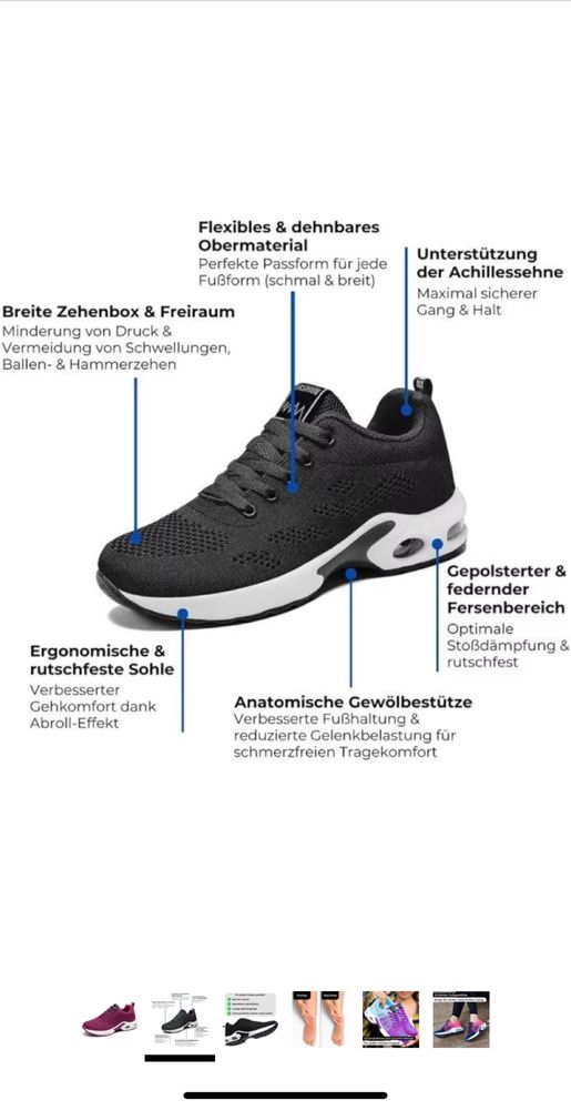 Ортопедични, спортни обувки маратонки Othowalk от номер 37-41, 3 цвята