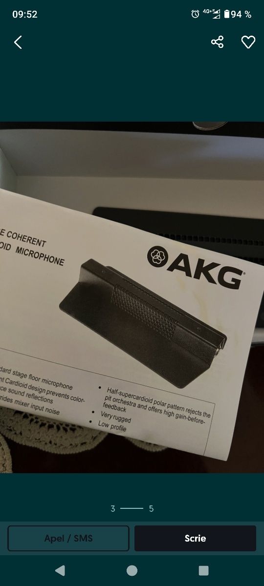 Microfon conferința AKG PCC 160
