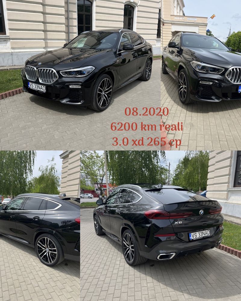 Bmw X6 3.0 xd 2020 6300 km reali