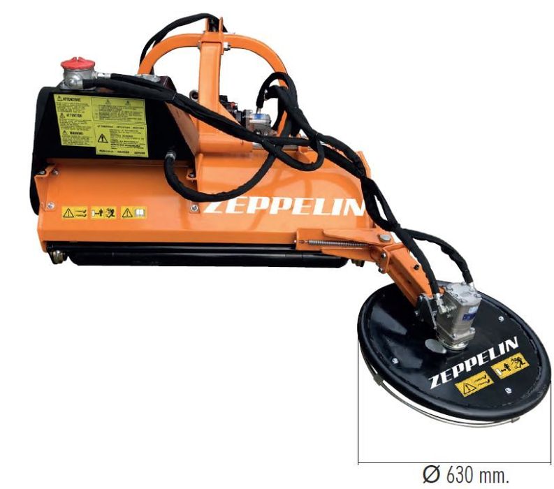 Tocător resturi vegetale cu palpator - extensie