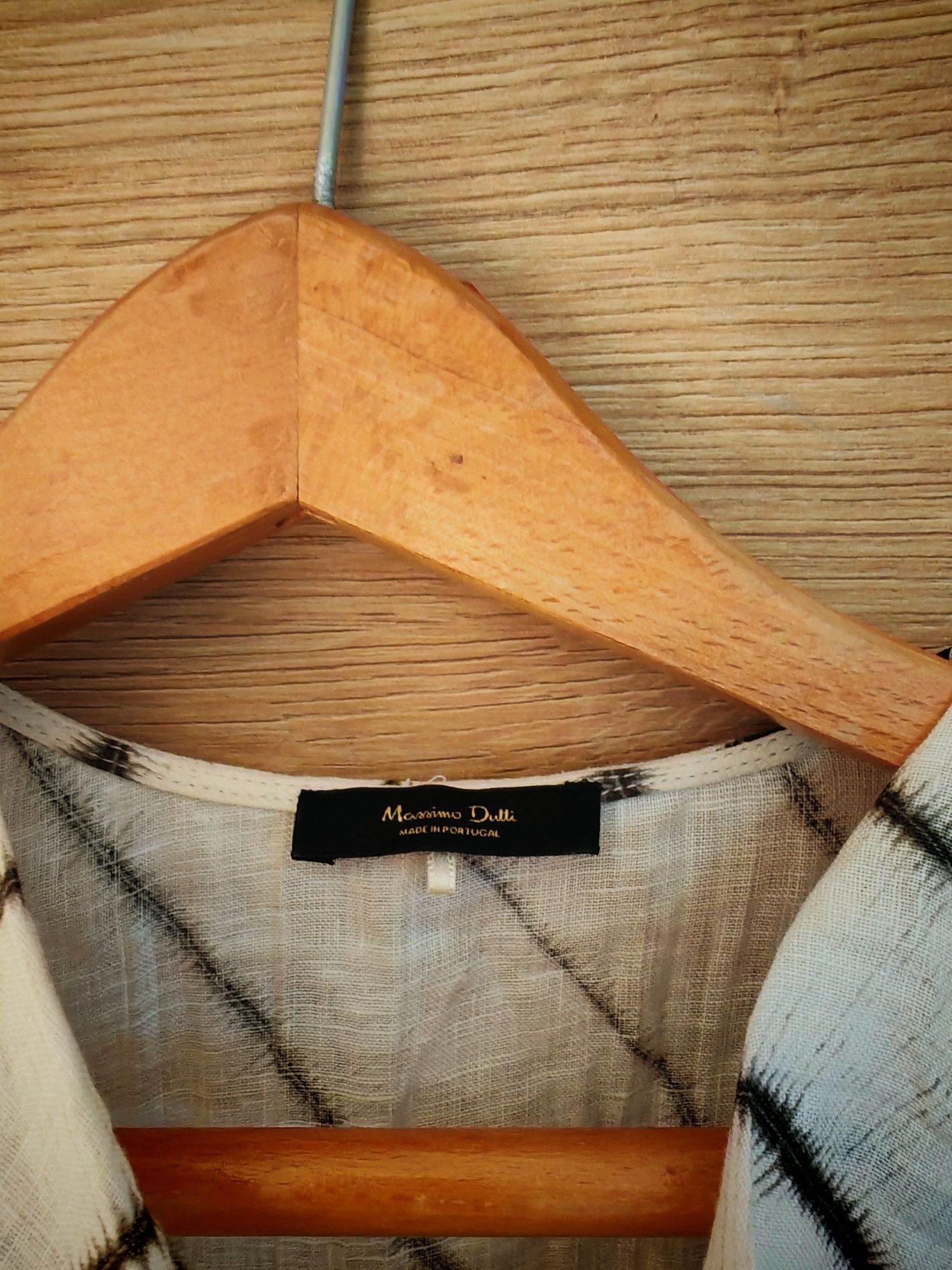 Massimo Dutti! Топ 100% лен XS