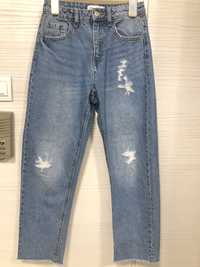 Blugi/ Jeans Zara wide leg, 11-12 ani (152 cm)