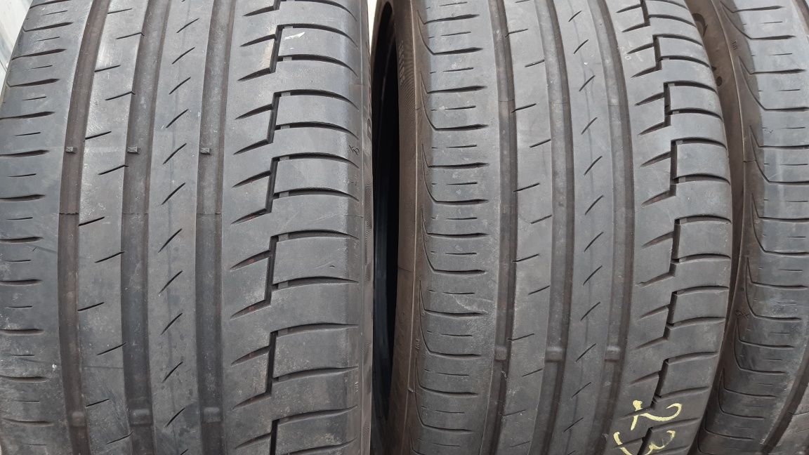 4 anvelope 235/45r17 vară marca Continental 2018, preț 1090 lei setul