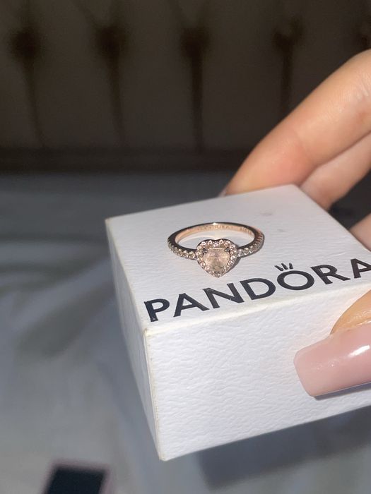 inel pandora inima argint