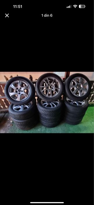 Jante 5x112 cu anvepole m+s