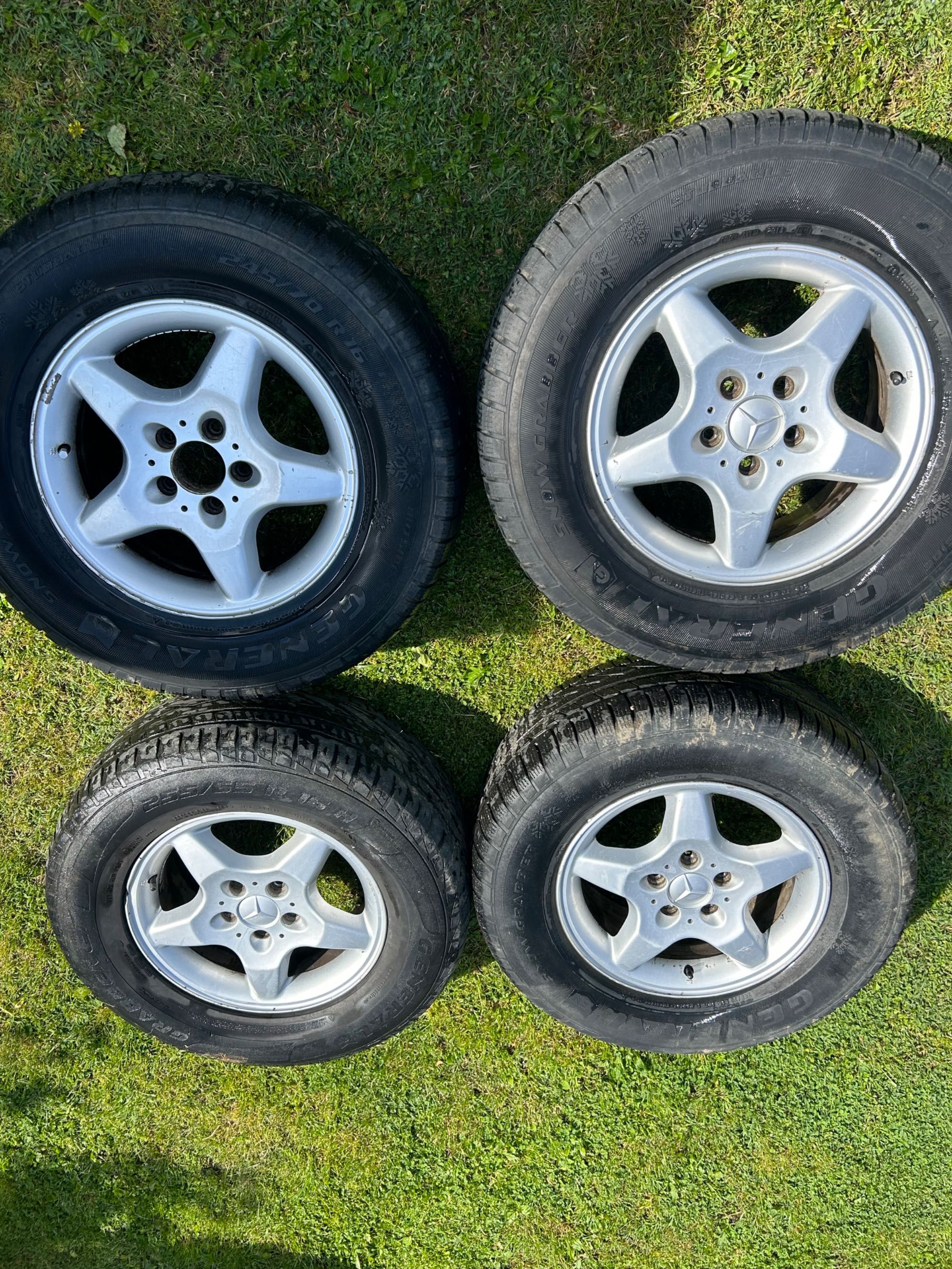 Гуми с джанти Mercedes ML 5х112 16