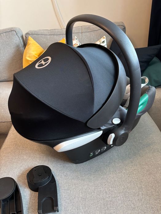 Кошница за кола Cybex AtonB2 + адаптори за количка Cybex