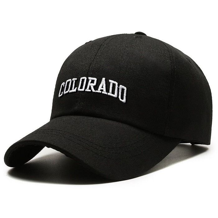Черная/белая кепка колорадо colorado