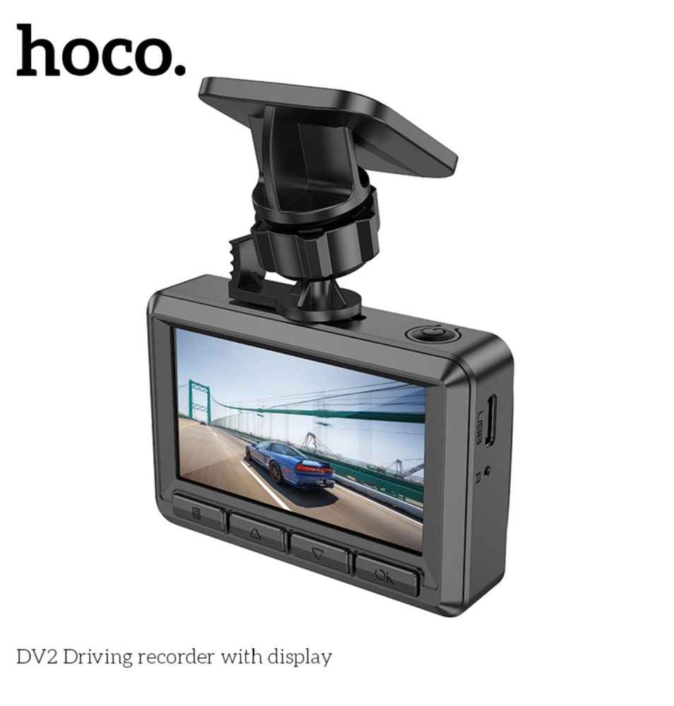 Видеорегистратор автомобильный HOCO DV2