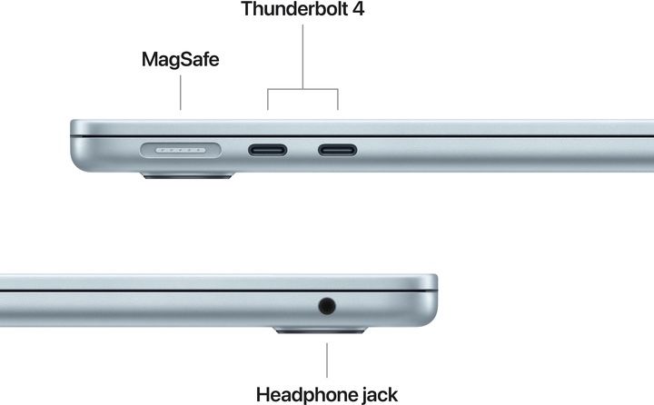 НАЛИЧЕН! Apple MacBook Air 13" M4 16RAM 256GB SSD Sky Blue Гаранция!