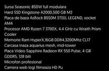 Vând Pc Gaming, complet sau pe bucăți.