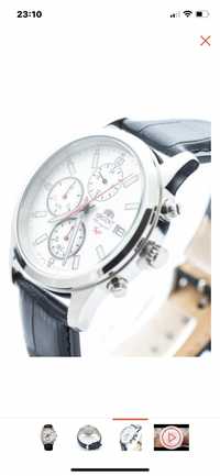 Часы ORIENT Watch FKU00006W0-Black черный, серебристый