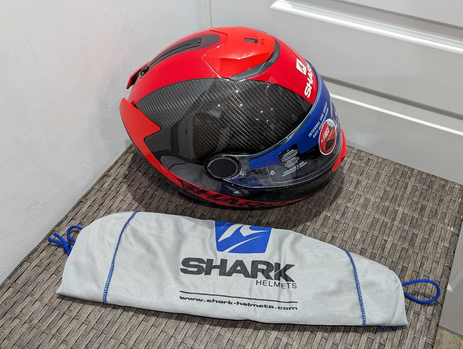 Casca moto Shark Spartan Carbon, marime: XL - ochelari de soare