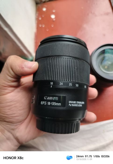 Canon 18 135 NaNo Usm Obektiv Sotiladi