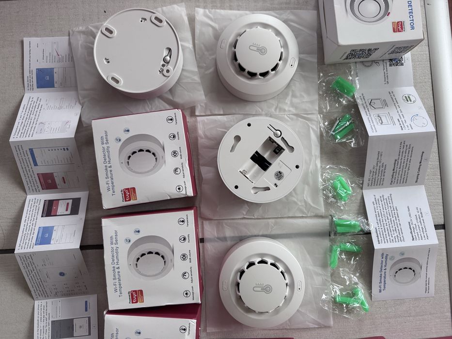 Wifi датчик за дим, датчик за пожар, датчици за пожар и температура