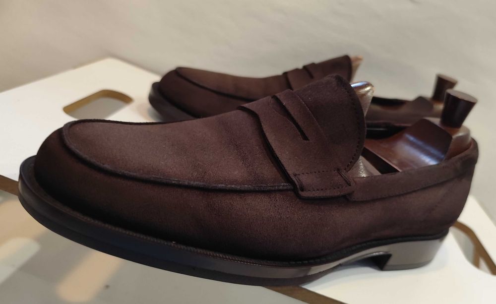 Pantofi loafer penny de lux 41 41.5 TOD'S lucrati manual piele natural